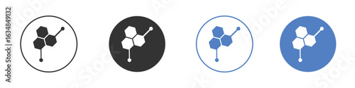 Hormones icon for web design. pixel perfect flat icons