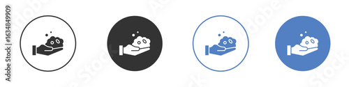 Foam icon for web design. pixel perfect flat icons
