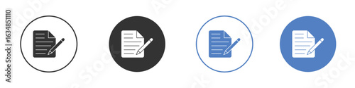 Declarations icon for web design. pixel perfect flat icons