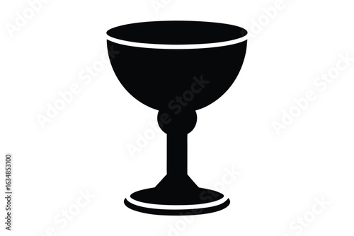 chalice vector icon silhouette illustrations