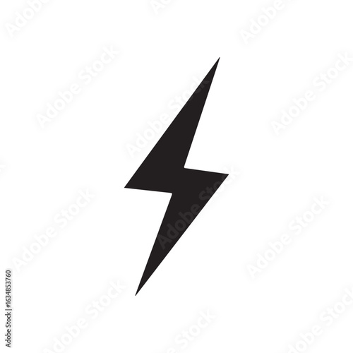 Free Download Lightning icon vector. Electricity illustration sign. power symbol. weather logo.
 - GFXLoad