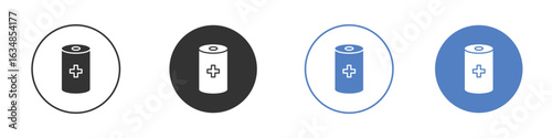 Bandage roll icon for web design. pixel perfect flat icons