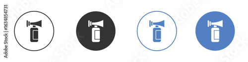 Air horn icon for web design. pixel perfect flat icons