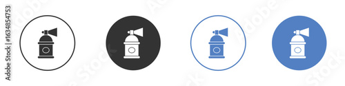 Air horn icon for web design. pixel perfect flat icons