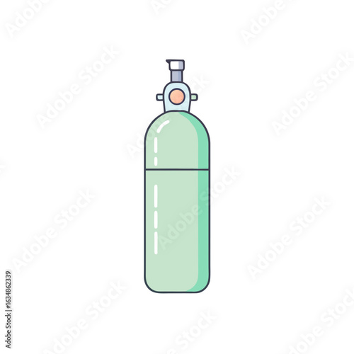 Medical Gas Cylinder For Respiratory Support And Healthcare Services