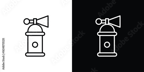 Air horn icon. Editable strokes icons for your design