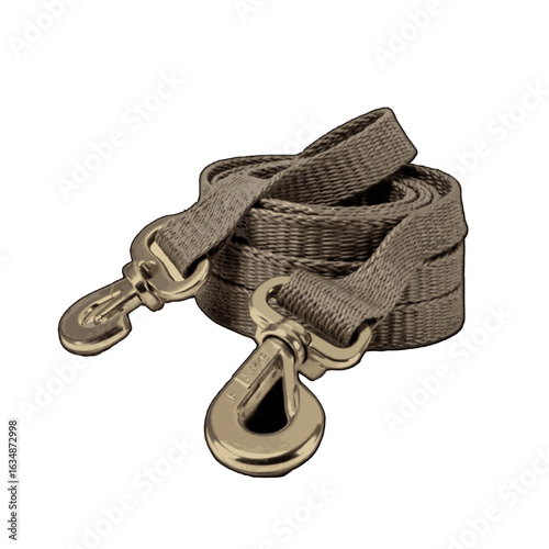 Fall arrest lanyard safety equipment for construction, workplace protection