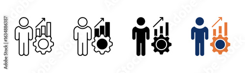 Development icon sheet multiple style collection