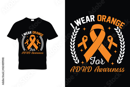 ADHD Awareness T-Shirt Design 2