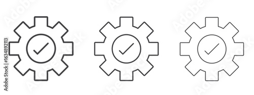 Execution icon in line art doodle style. Editable stroke outline sign, eps 10