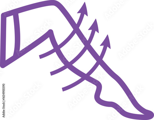 compression socks icon