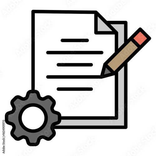 Prototyping lineal color icon