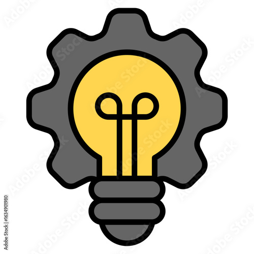 Implementation lineal color icon