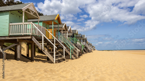 Beach huts at Wells next the Sea Norfolk