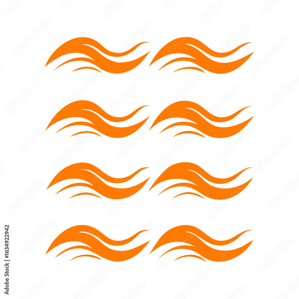 Obraz premium abstract colorful waves