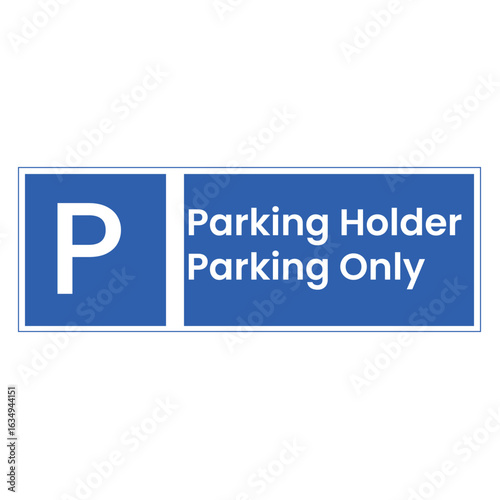 parking holder parking sign 