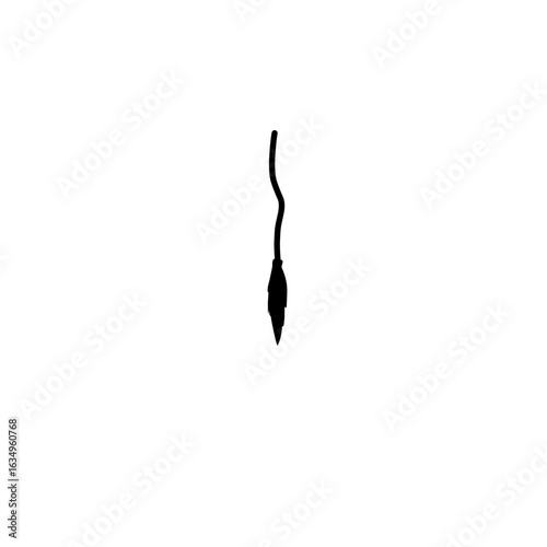 Halloween Broom Silhouette