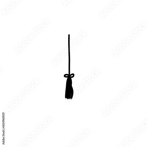 Halloween Broom Silhouette
