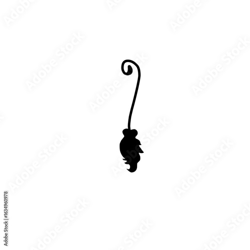 Halloween Broom Silhouette