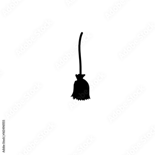 Halloween Broom Silhouette