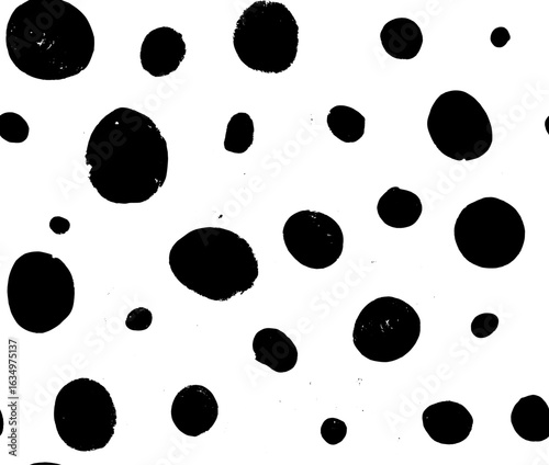 Ink dots pattern