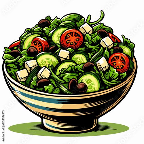 Fattoush salad