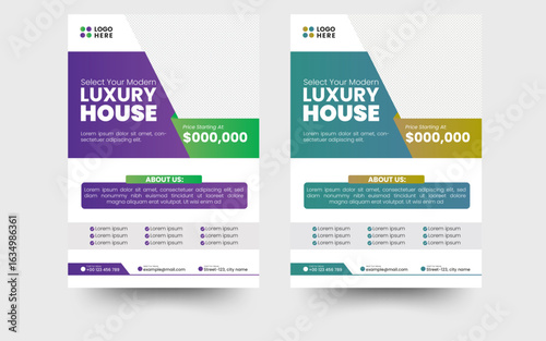 Real Estate Business Flyer Template, Property Sale Flyer Design, Real Estate Flyer Design bundle, property sale flyer, Real Estate Flyer Template Design Vector.