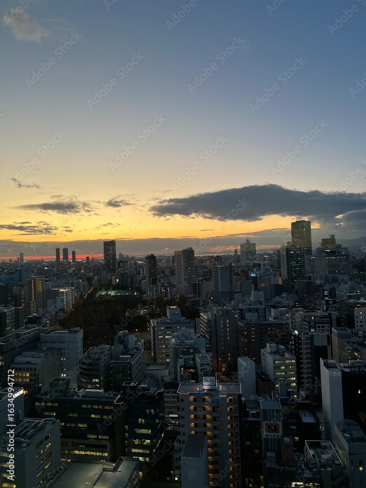 Obraz premium los angeles at sunset