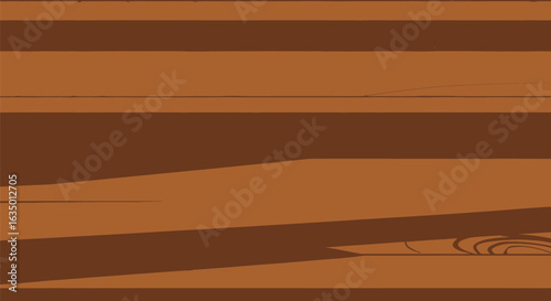 A digital illustration of horizontally aligned wooden planks with varying shades creating a rustic