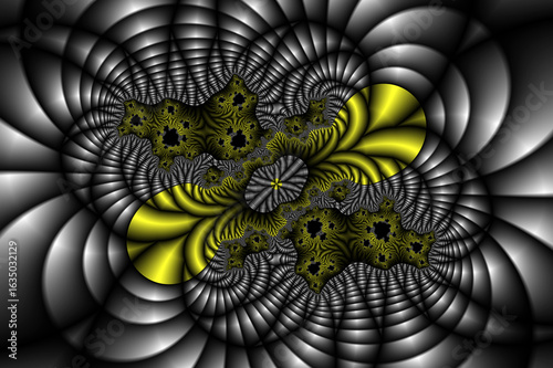 abstract colorful background. Fractal pattern F. Geometric mosaic. Textured, shiny, ornamemental ...