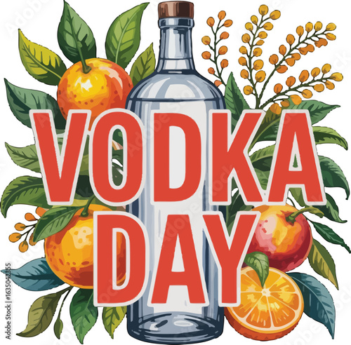 Celebrate Vodka Day with Oranges and a Classic Bottle