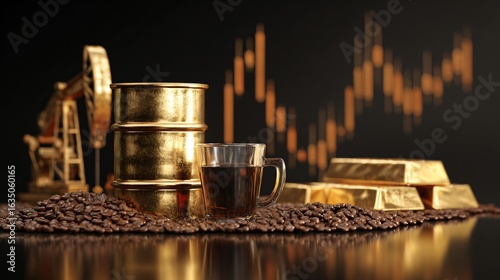 Professional Commodity Business and Economic Image for Marketing Strategies