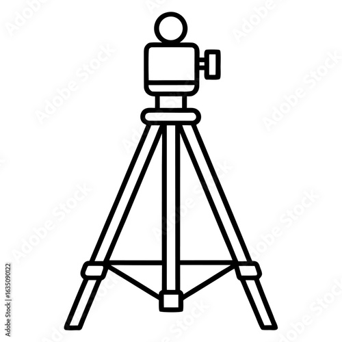 survey tripod icon