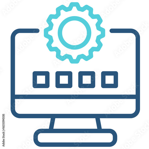 Application Outline Color Icon