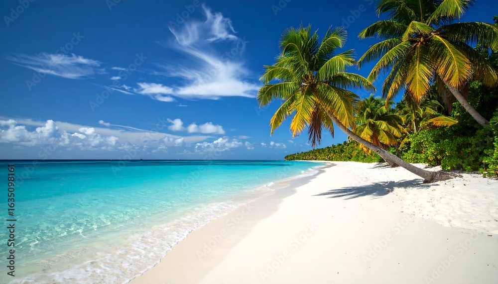 Fototapeta premium Tropical beach paradise (19)