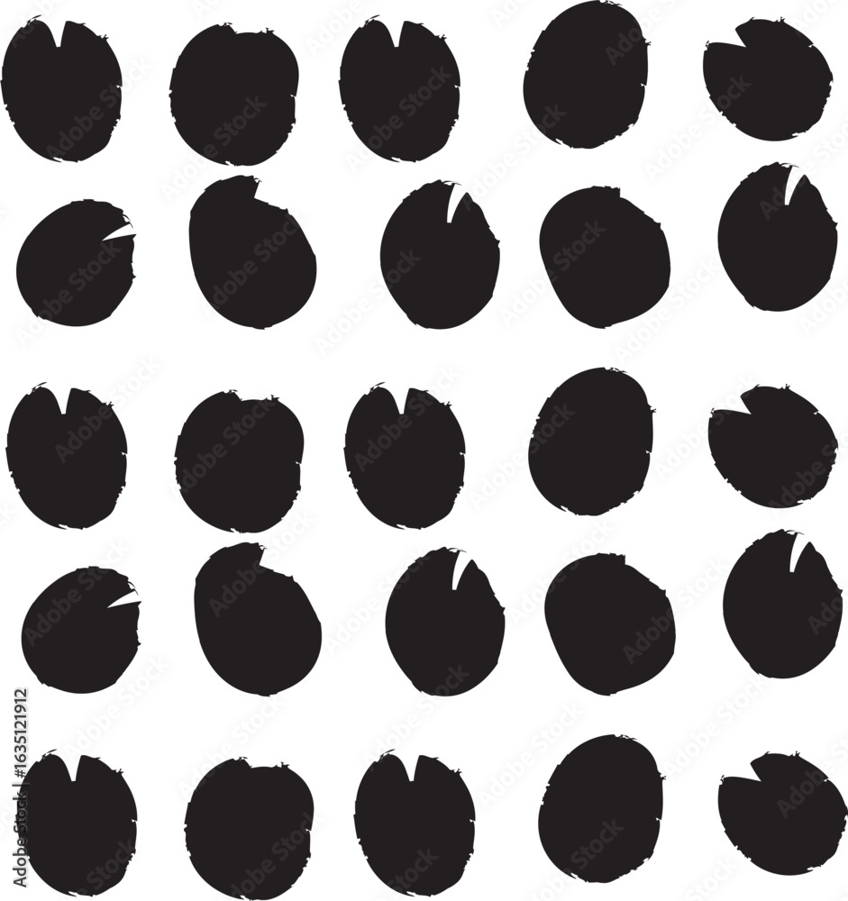 Fototapeta premium Abstract Brush Stroke Pattern