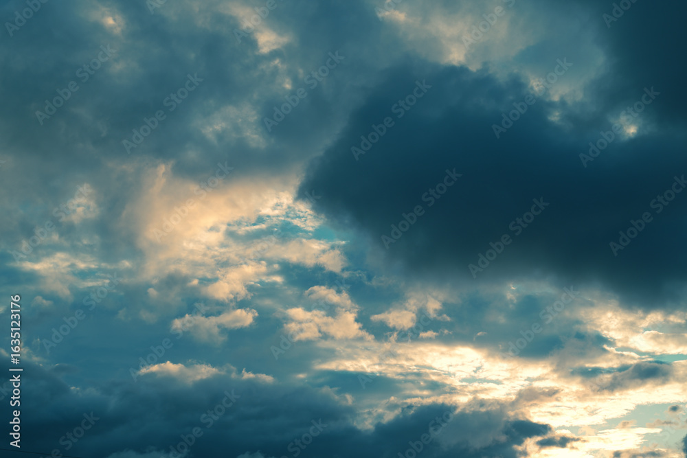 Obraz premium 幻想的な空雲の風景