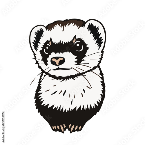Cinnamon Ferret Animal Icon
