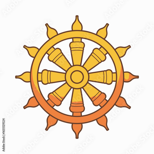steering wheel vector illustration