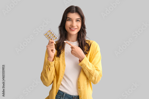 Beautiful young happy woman...