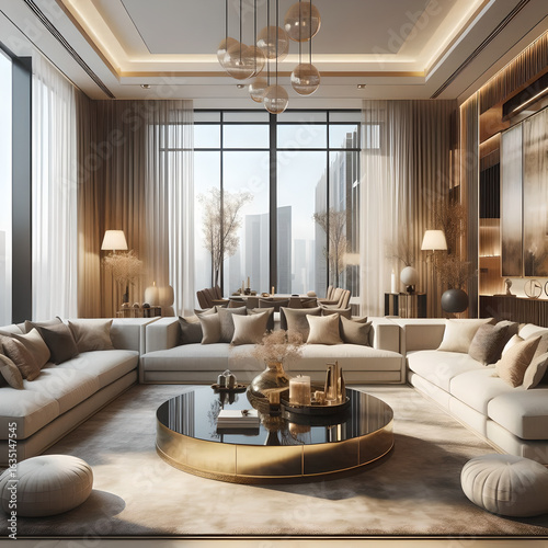 Living room interior design	
