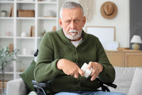 Senior man suffering from P...