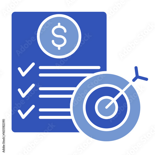 Free Download Budget Goals  Icon Element For Design - GFXLoad
