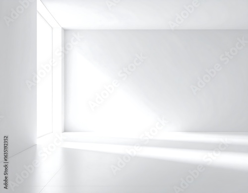 Wallpaper Mural Empty, bright room with sunlight Torontodigital.ca