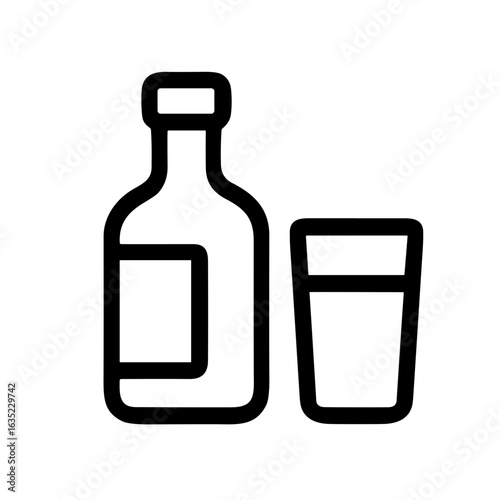 Alcohol Awareness & Substance Abuse Icon Set