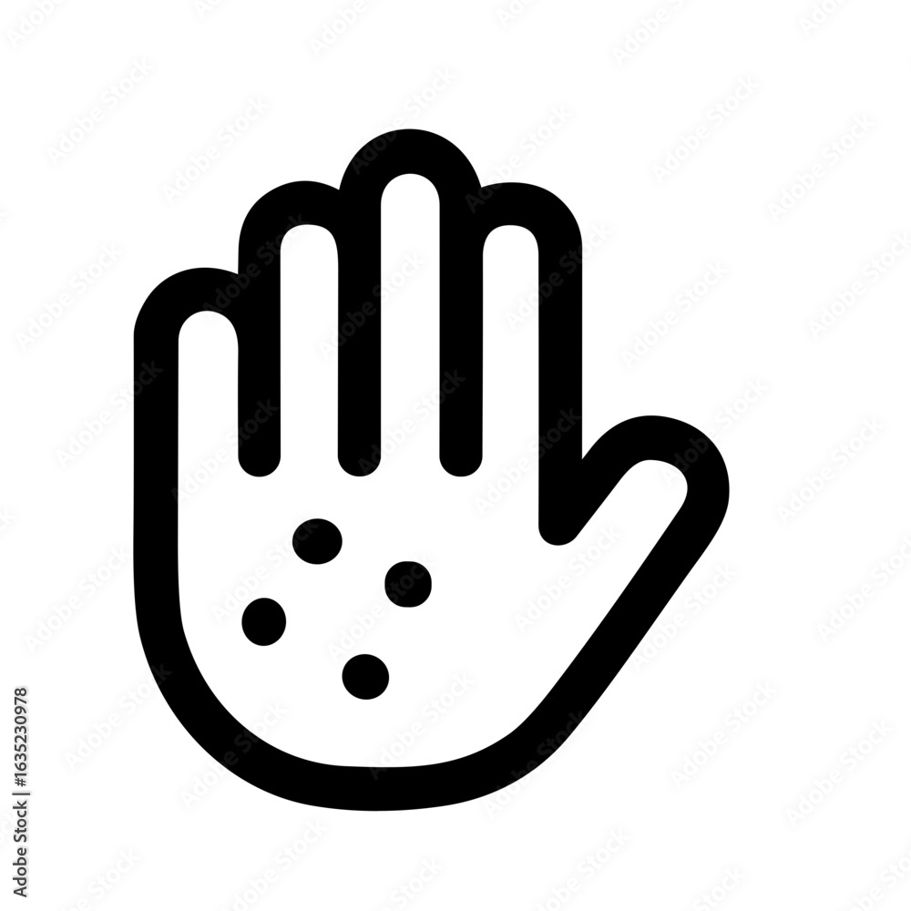 Fototapeta premium Allergy & Immunology Icon Set