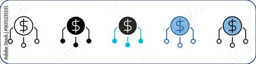 Capital Icon Pack Multistyle Illustration
