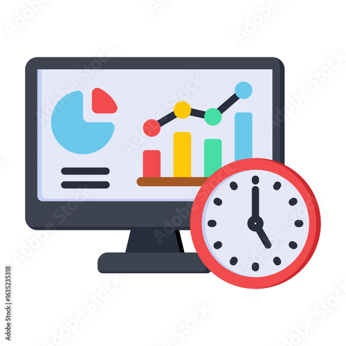 Time Analysis Icon