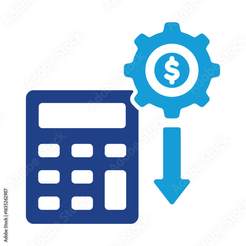 Cost Reduction Icon