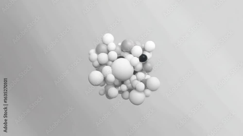 white eggs on a white background video